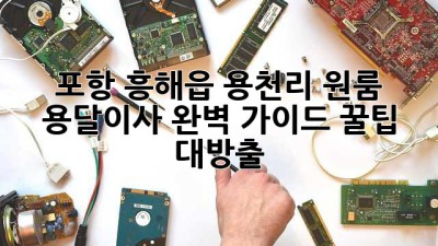 포항 흥해읍 용천리 원룸 용달이사🚚 완벽 가이드: 꿀팁 대방출🍯